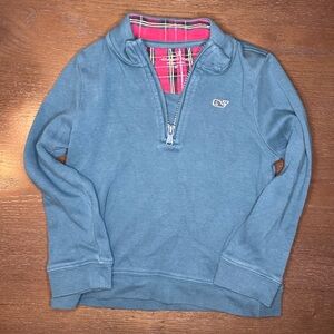 Vineyard Vines toddler boy holiday quarter-zip 3T